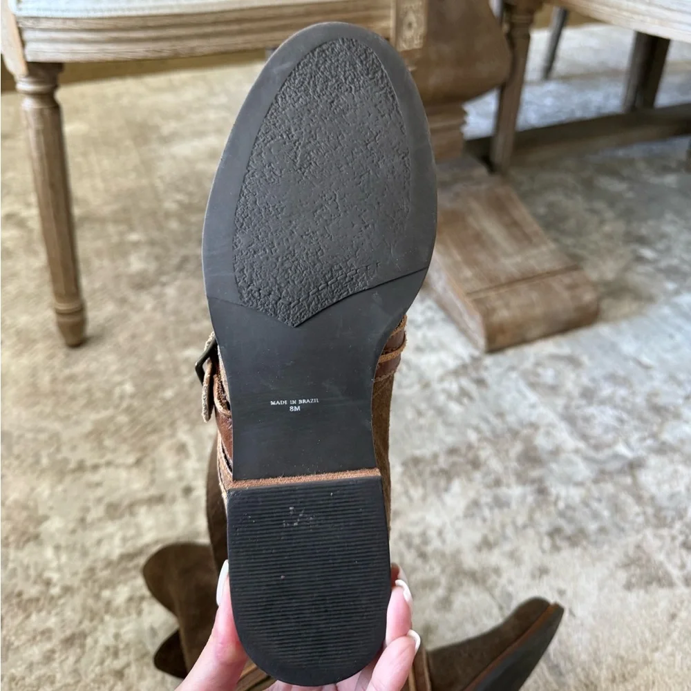 Free People Matisse Brown Suede  Boots - Picture 6 of 6